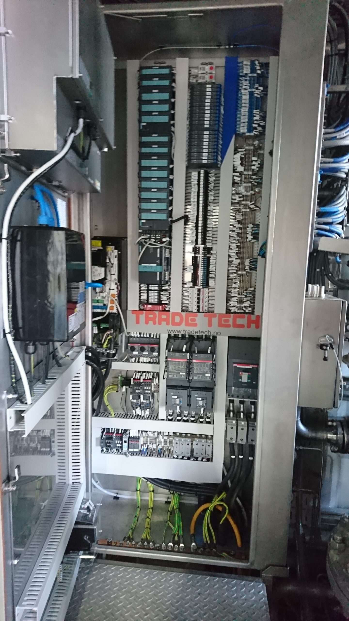 Automated control system for slop cleaning units (solution) Trade Tech